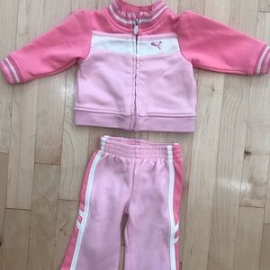 Puma Baby Girl Outfit 3-6 months